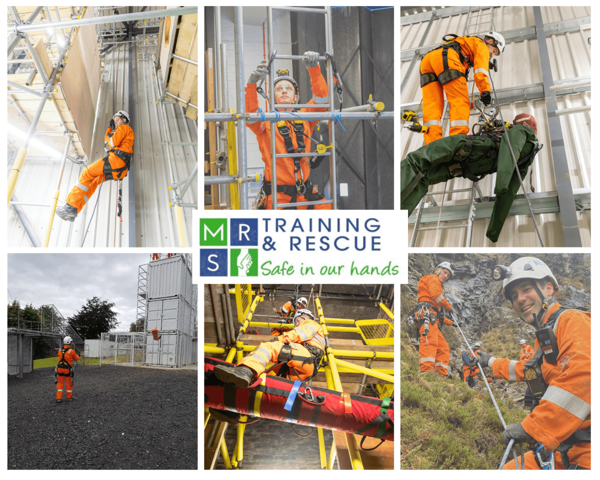 various work at height scenarios MRS train delegates for