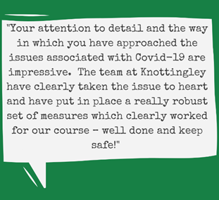A quote testimonial from an MRS Training & Rescue customer 
