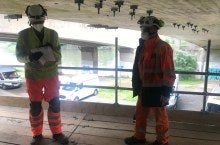 Providing rescue cover the the A52 Clifton Bridge