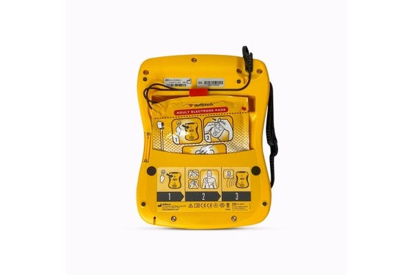 Martek View semi-auto AED with interactive screen