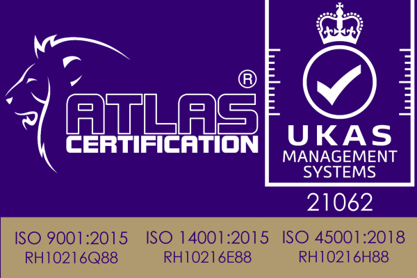 Atlas ISO accreditation logo