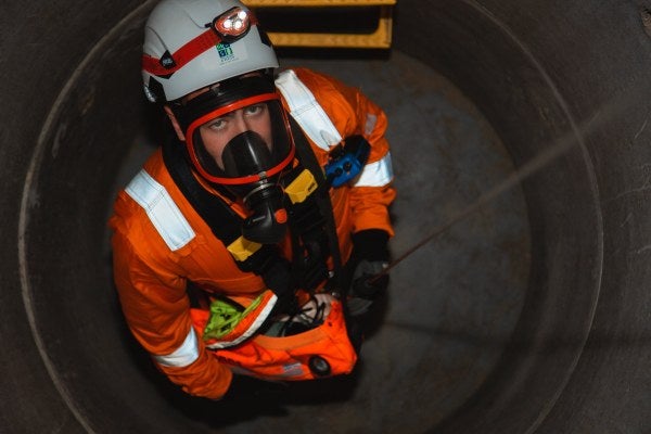 City & Guilds confined space training at Aberdeen